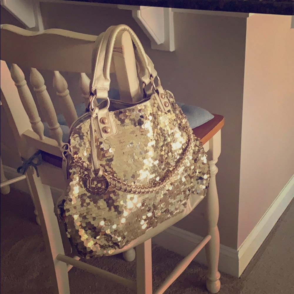 Lauren Jones Purse, Gold